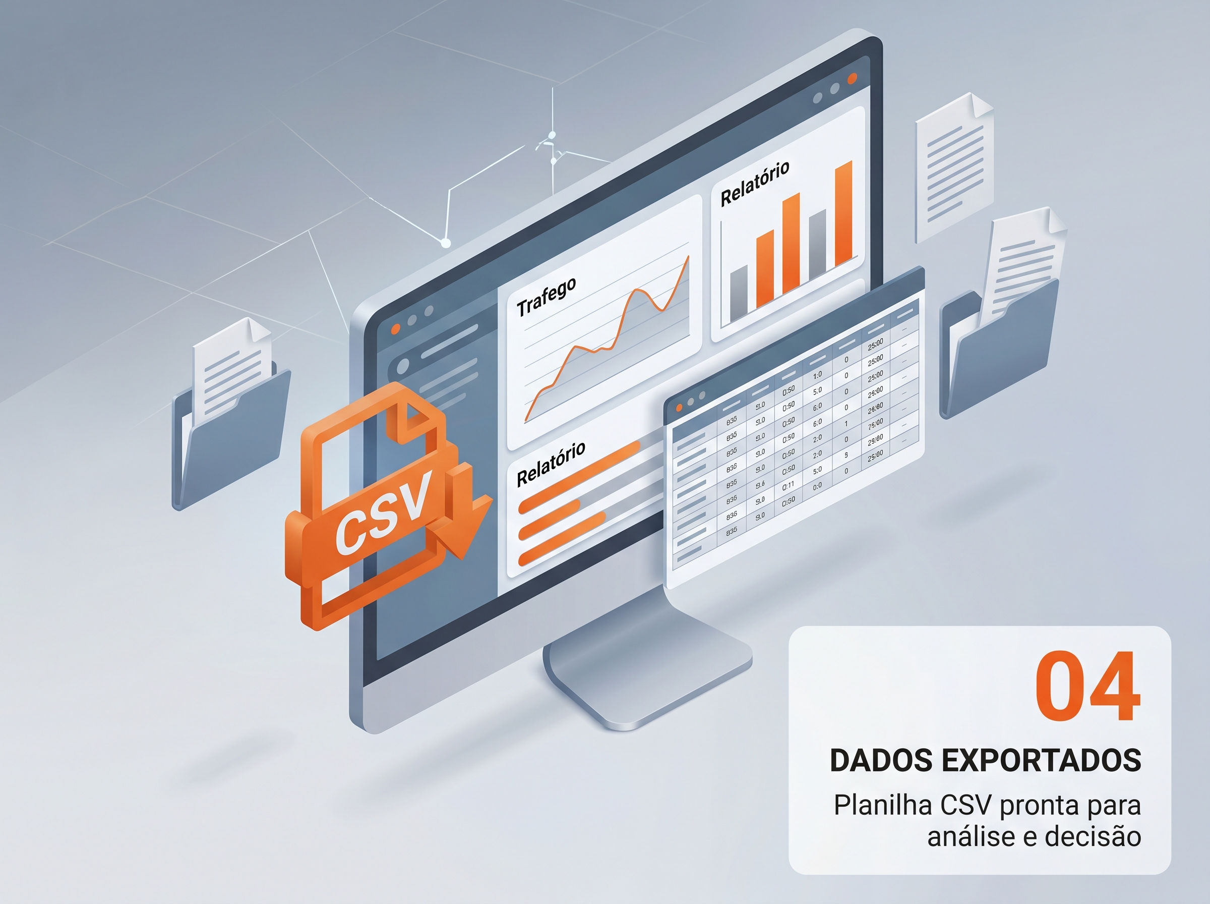 Dados exportados